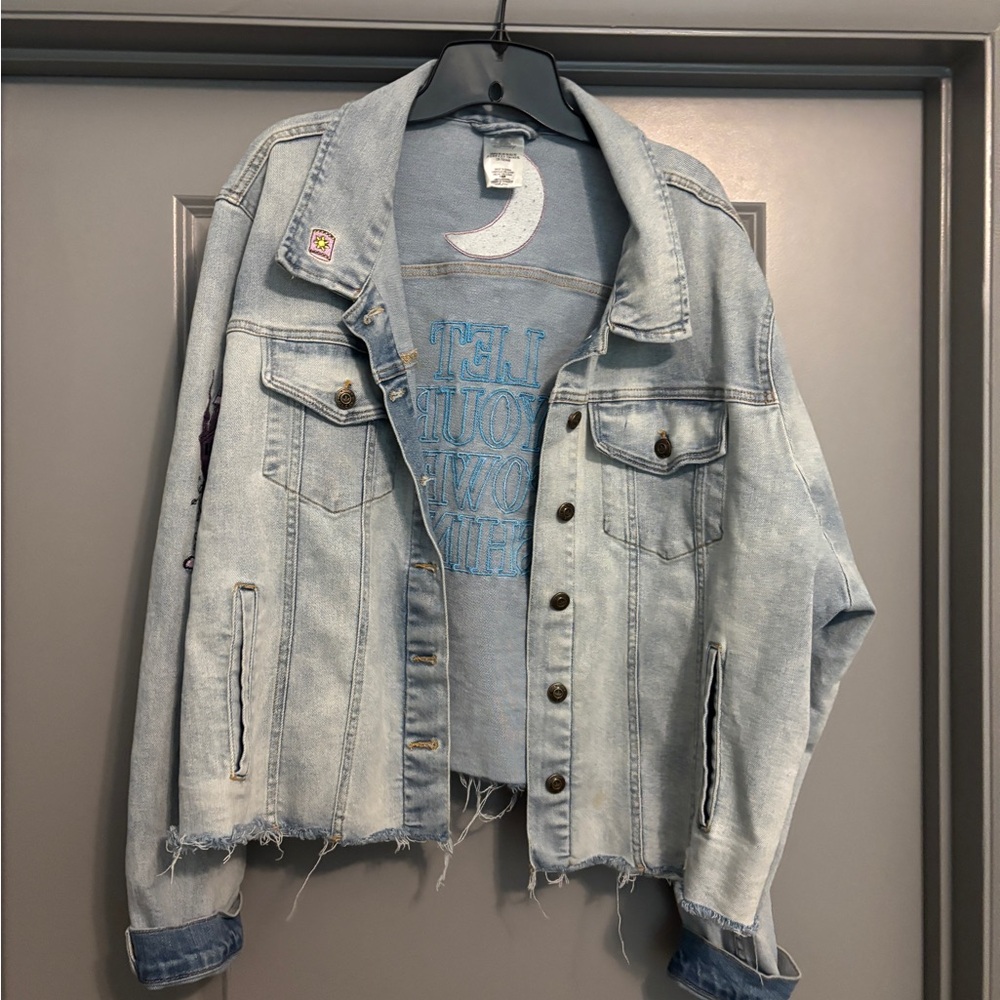 Disney Light Blue Denim Jacket - Tangled/Rapunzel